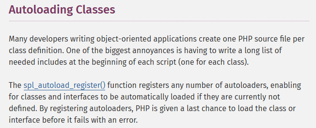 The Genius Of The PHP Autoloader